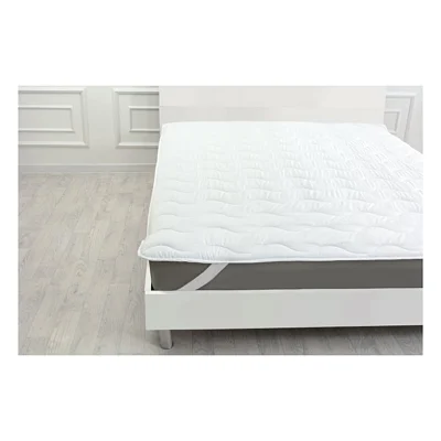 Наматрацник MirSon Eco Light №1721 Bamboo Air-line на резинці по кутках White 180x190 см (2200002890137)