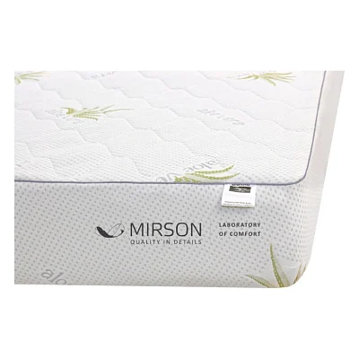 Наматрацник MirSon №1010 Alberto Wool Aloe Vera 160х200 см (2200001497108)