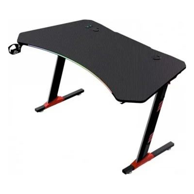 Комп'ютерний стіл GT Racer T-1443 Black (T-1443 (140x70x73) Black)