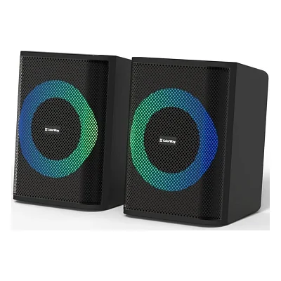 Акустична система ColorWay PulseRing 2.0 RGB USB Black (CW-SPU04BK)
