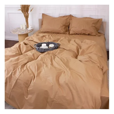 Постільна білизна MirSon Poplin Line 015 Sandy 160 x 220 (2200006278030)