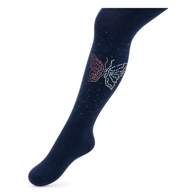 Колготки дитячі UCS Socks зі стразами (M0C0302-1158-3G-blue)