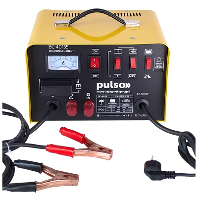 Пуско зарядний пристрій PULSO BC-40155 12&24V/45A/Start-100A/20-300AHR (BC-40155)